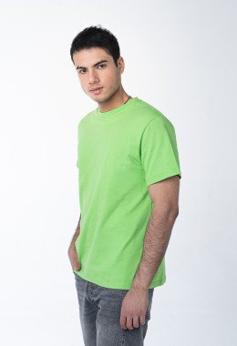 Салатовая мужская футболка